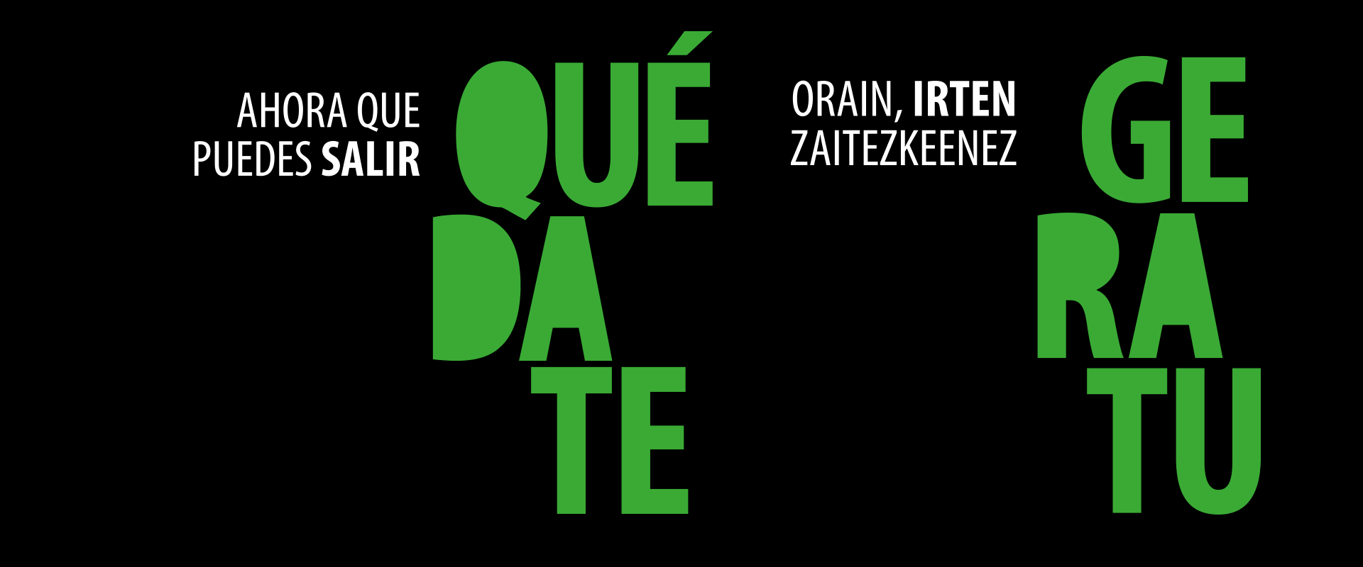 Quédate en Álava, Campaña de Comunicación Diputación Foral de Álava