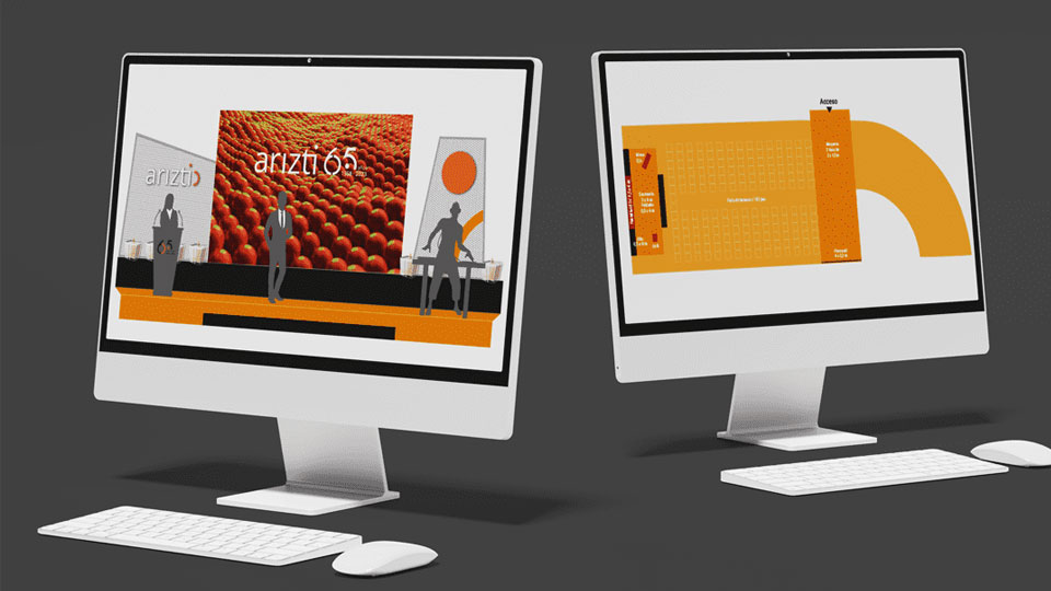 Página web para el 65 aniversario de Arizti