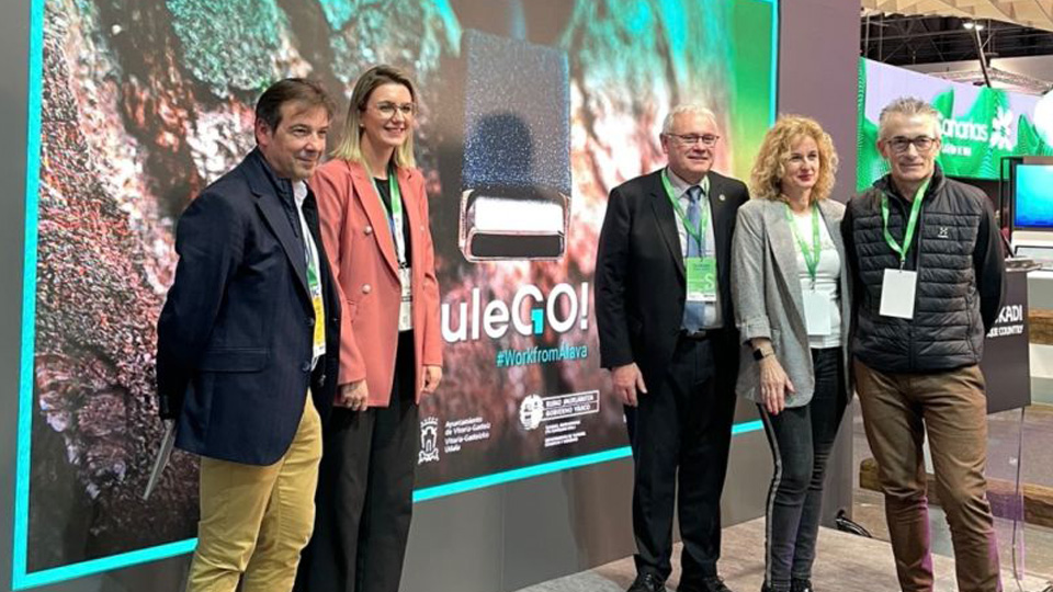 Imágen de la presentación de BuleGo! en Madrid.