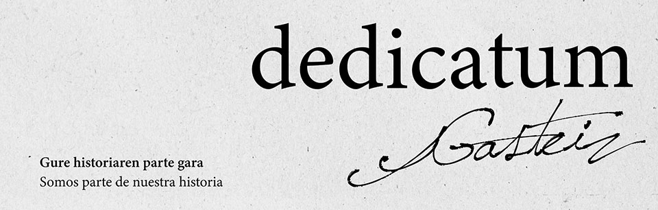 Imagen de la campaña de homenaje Dedicatum