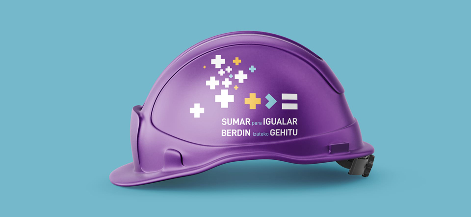 Imágenes de la campaña Sumar para igualar