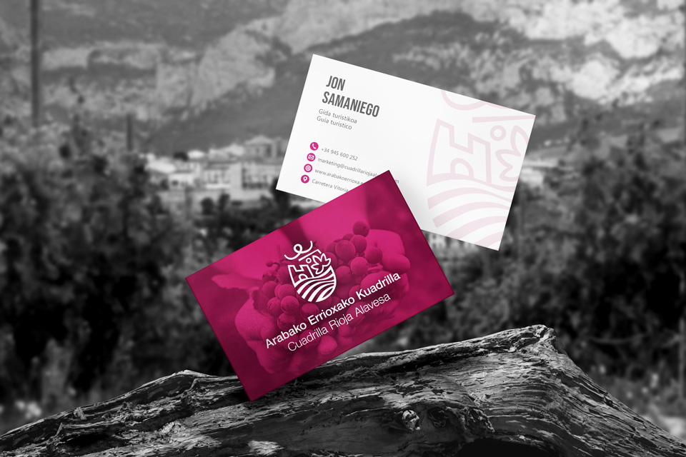 Imágenes de la nueva marca de la Cuadrilla de Rioja Alavesa