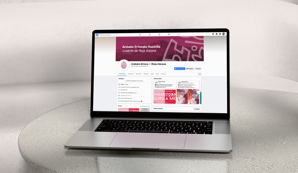 Imágenes de la nueva marca de la Cuadrilla de Rioja Alavesa