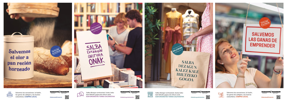 Imágenes de la campaña En peligro de extinción