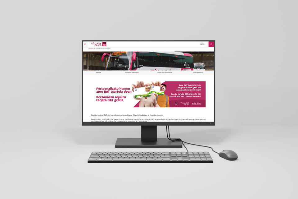 Imágenes de la campaña Tarjeta BAT