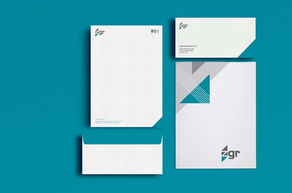 Imágenes de la nueva identidad visual de Zigor