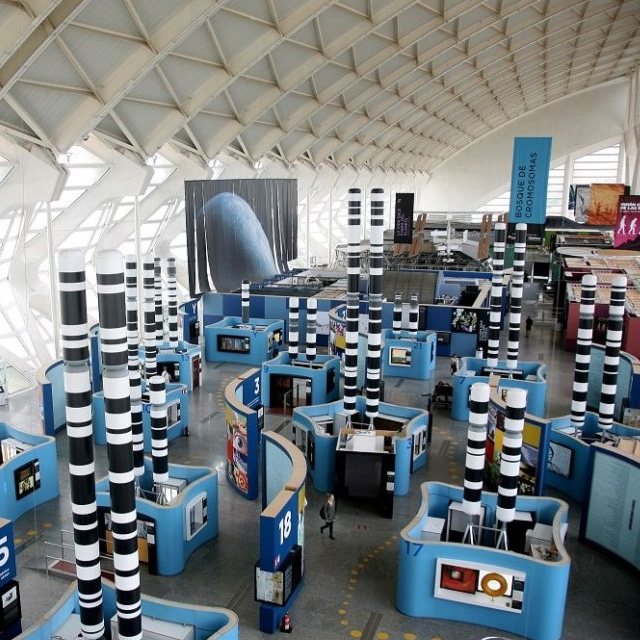 Ciudad de las Artes y las Ciencias de Valencia Portada Hover